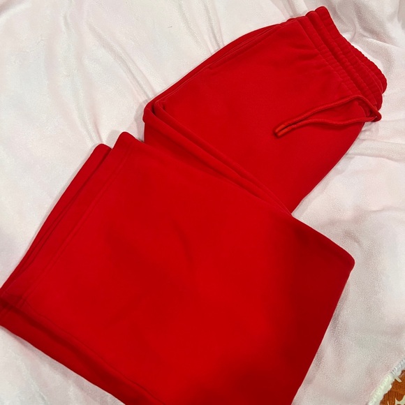 Aritzia Red Track Pants - Picture 6 of 12